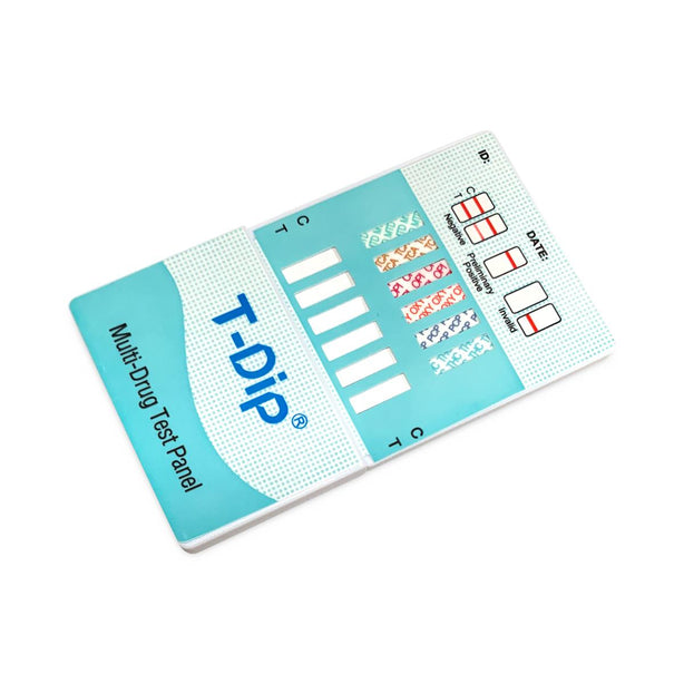 Wondfo T-Dip Multi-Panel Urine Dip Card Drug Tests WDOA-564 - 25.0 Each