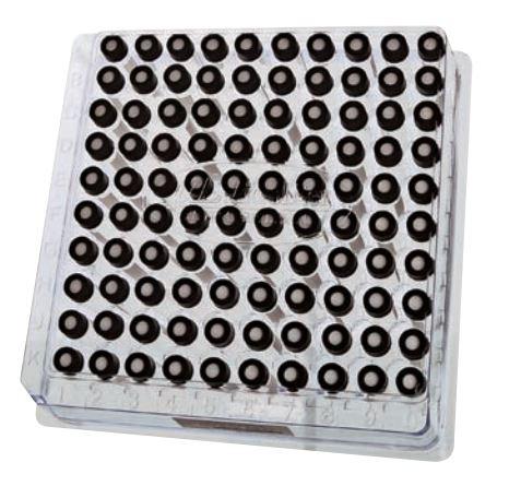 Dwk Life Sciences Wheaton Component and Assembled Vial Kit, Clear, White PP Cap, PTFE / Silicone Septa, 20 mL - WTS10101W20A