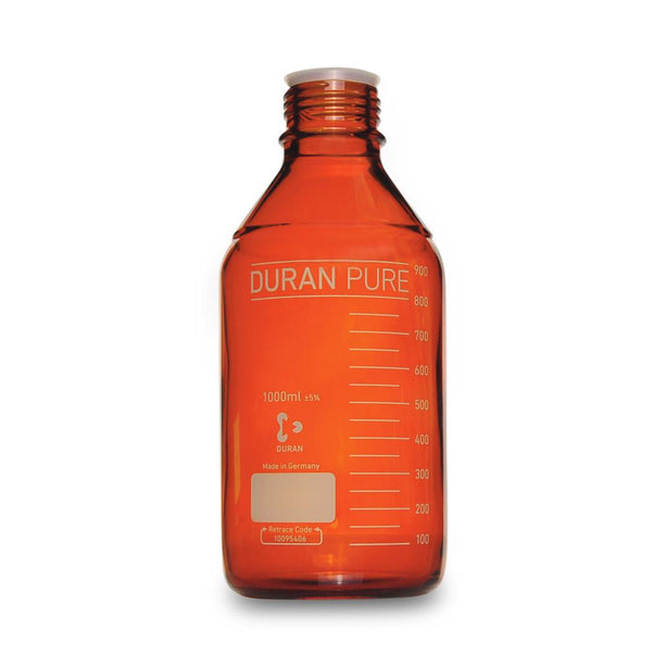 Duran Pure Amber Bottles - 818065408 - 10 Each - MDL-WTS18065408CS