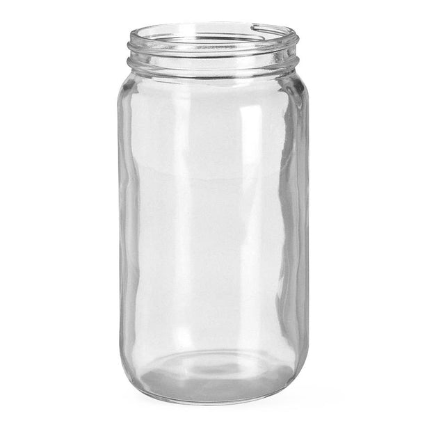 Dwk Life Sciences Wheaton 3 USP Type III Safety Coated Bottle without Cap, Clear, 70-400 Thread, 32 oz. - WTS216641