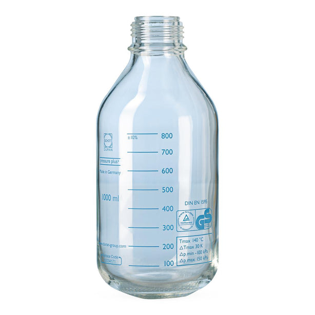 Duran Pressure-Resistant Clear Bottles - 218105403 - 1 Each - MDL-WTS218105403