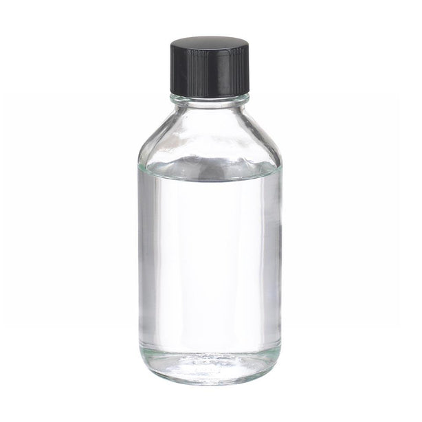 Dwk Life Sciences Wheaton 1 Type I Borosilicate Glass Media Bottle, Black Phenolic Screw Cap with Polyethylene Liner, Clear, 250 mL - WTS219497