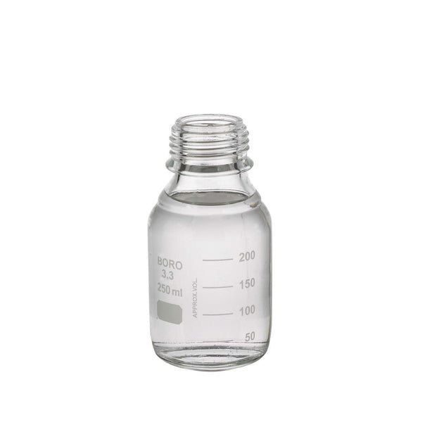 Dwk Life Sciences Lab Type 1 Wheaton Clear Glass Media Bottle without Cap, 45 mm, 250 mL - WTS219917