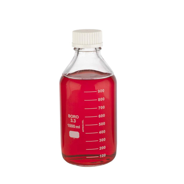 Wheaton Clear Lab 45 with No Cap Bottle - 219930 - 12 Each - MDL-WTS219930