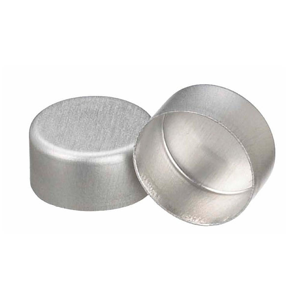 Dwk Life Sciences Wheaton Solid-Top Unlined Aluminum Seal, Solid Top, 11 mm, Natural - WTS224189