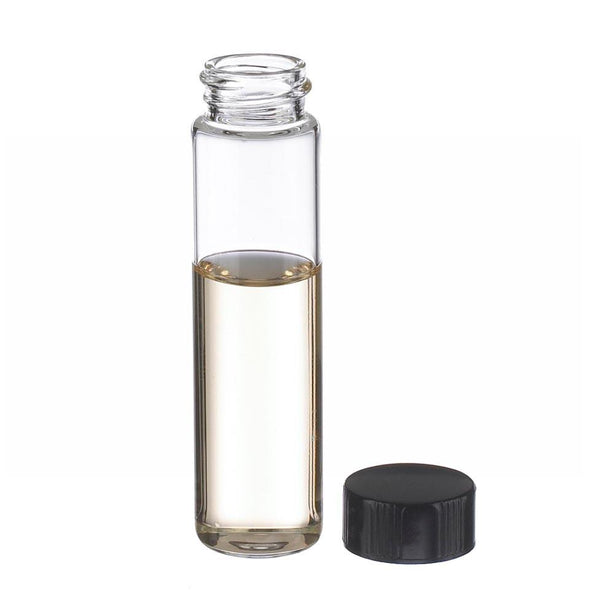 Dwk Life Sciences Wheaton Type I Borosilicate E-C Glass Vial with RBR-Lined Cap, Clear, GPI 20-400 Closure Size, 24 mL - WTS224728