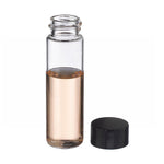 Dwk Life Sciences Wheaton Type I Borosilicate E-C Glass Vial with Cap and PTFE Liner, Clear, GPI 18-400 Closure Size, 16 mL - WTS224746