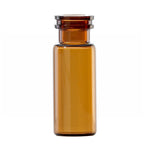 Dwk Life Sciences Wheaton Clear Crimp E-Z Vial with Snap Ring, Amber 12 mm x 32 mm, 1.8 mL Size - WTS22517902
