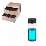 Dwk Life Sciences Wheaton Lab File Clear Glass Sample Vials with Caps - WTS225289