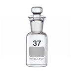 Wheaton BOD Clear Glass Bottle with Glass Robotic Stopper, 60 mL, Numbered 37-72 - 227494-02 - 36 Each