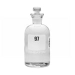 Wheaton BOD Clear Glass Bottle with Glass Robotic Stopper, 300 mL, Numbered 97-120 - 227497-05 - 24 Each
