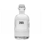 DWK Wheaton HeadStopper Glass BOD Bottle with Glass Pennyhead Stopper with Barcoding, Numbered 265-228,300 mL Capacity, 69 mm dia. x 165 mm H - 227497-12G - 24 Each