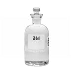 Wheaton BOD Clear Glass Bottle with Glass Robotic Stopper, 300 mL, Numbered 385-408 - 227497-17 - 24 Each