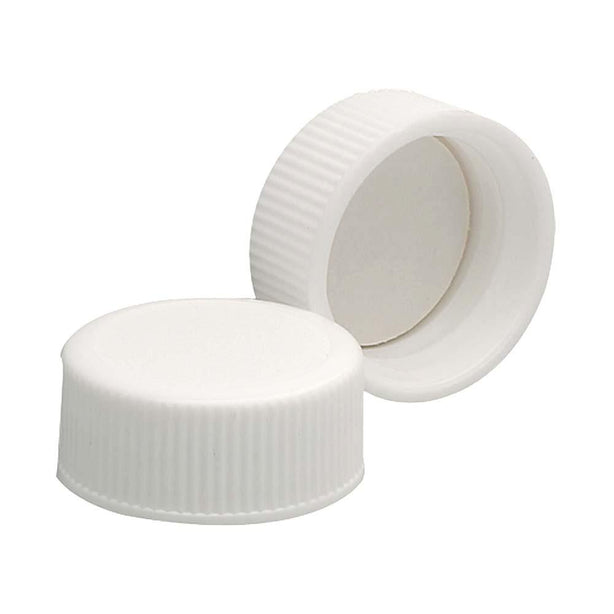 Dwk Life Sciences Wheaton Poly-Vinyl Polypropylene Screw-On Cap with Poly / Vinyl Liner, White, Cap Closure Size 22-400 - WTS239207