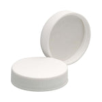 Dwk Life Sciences Wheaton with PE White Polypropylene Cap for Square Bottles, PTFE-Faced Foamed Polyethylene Liner, Size 43-400 - 239238 - 72 Each