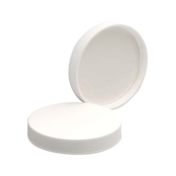 Dwk Life Sciences Wheaton with PE White Polypropylene Cap for Wide-Mouth Bottles, PTFE-Faced Foamed Polyethylene Liner, Size 63-400 - WTS239243