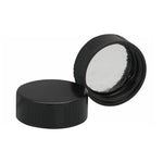 Dwk Life Sciences Wheaton Foil Black Phenolic Screw Cap with Foil-Faced Pulp Liner, 28-400 Thread - WTS240319