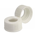 Dwk Life Sciences Wheaton Closed Screw-On Polypropylene Open-Top Cap, Unlined, Cap Closure 20-400, White - WTS24071602