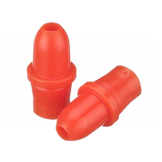Dwk Life Sciences Wheaton 8mm LDPE Extended Control Dropper Tip, 8 mm, Orange - WTS242403