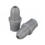 Dwk Life Sciences Wheaton 8mm LDPE Extended Control Dropper Tip, 8 mm, Gray - WTS242405