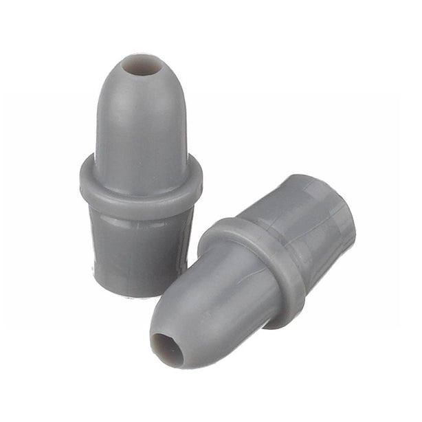 Dwk Life Sciences Wheaton 8mm LDPE Extended Control Dropper Tip, 8 mm, Gray - WTS242405