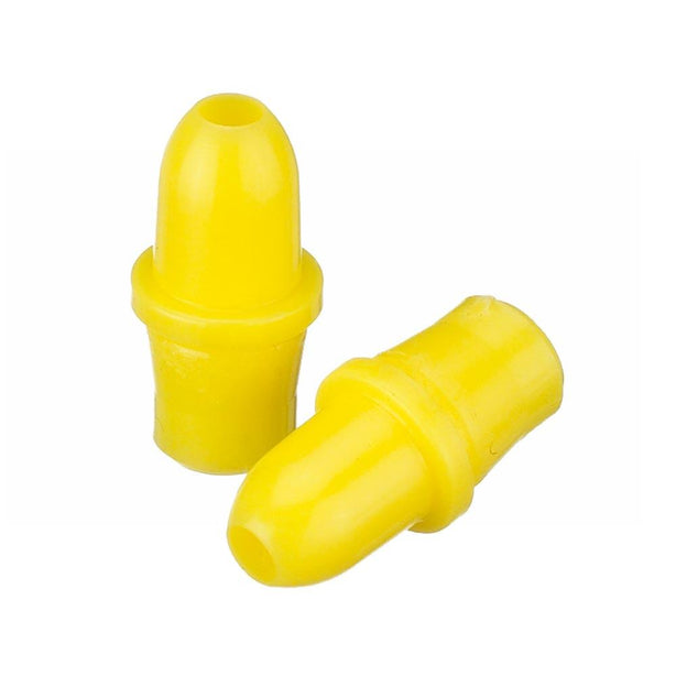 Dwk Life Sciences Wheaton 8mm LDPE Extended Control Dropper Tip, 8 mm, Yellow - WTS242408