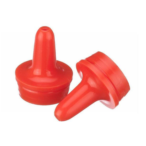 Dwk Life Sciences Wheaton LDPE Extended Control Dropper Tip, 20 mm, Orange - WTS242433