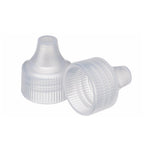 DWK Wheaton PP Dropper Tip 242521-01 Polypropylene Dropper-Tip Cap, Size 20-410, Natural - MDL-WTS24252101 - 100 Each