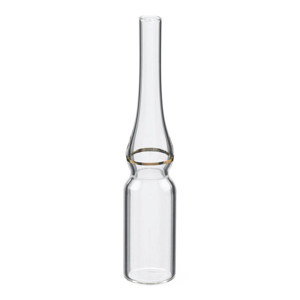 DWK Wheaton Gold-Band Cryogenic 651483 Cryule Prescored Glass Ampules, Clear, 1.2 mL - MDL-WTS651483 - 144 Each