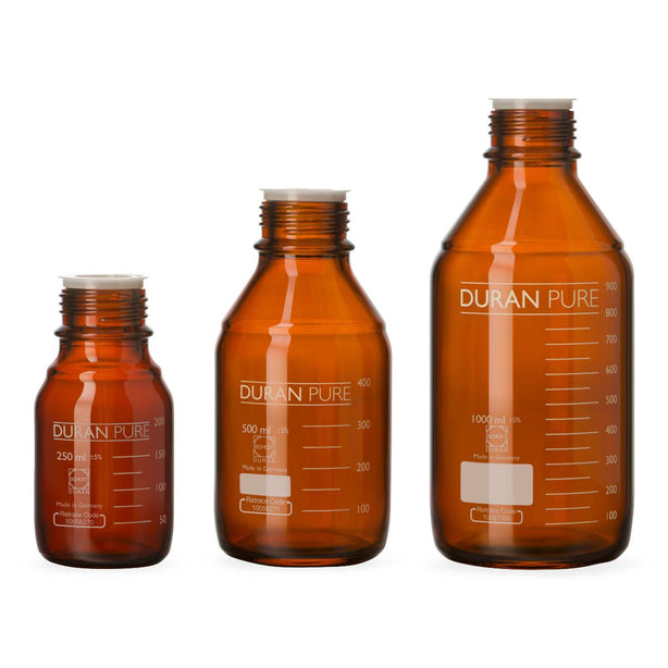 Duran Pure Amber Bottles - 818068602 - 1 Each - MDL-WTS818068602