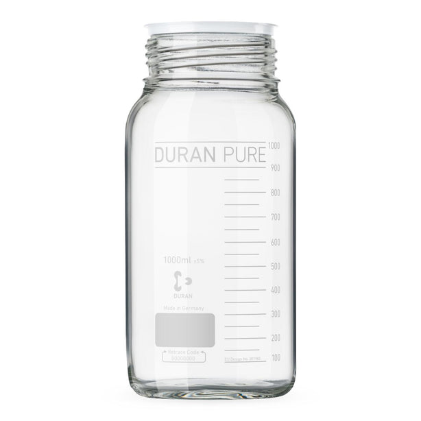 DWK 818606301 Duran Pure Glass Bottle, GL 80 Thread, Clear, 2 L - MDL-WTS818606301 - 1 Each