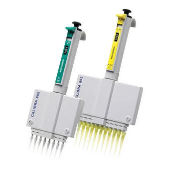 Dwk Life Sciences Wheaton Pipettor 12 Place Socorex Calibra Digital 852 Multichannel Pipettes, 12-Channel, 20 - 200 µL - 851188-2 - 1 Each
