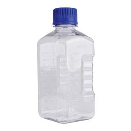 Dwk Life Sciences Wheaton PETG Square media Bottle WPBGC2000SB - 6.0 Each