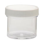 Dwk Life Sciences Wheaton Polypropylene Jar with Foam PE-Lined Polypropylene White Screw Cap, 53-400 Thread, 60 mL - W209913 - 48 Each