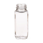 Dwk Life Sciences Wheaton French Square Bottle without Cap, Clear, 8 oz. - W216901 - 84 Each