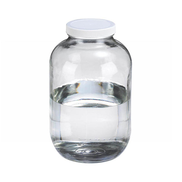 Dwk Life Sciences WM Type III Standard Wide-Mouth Bottle, Clear, 130 oz. - WTSW216933