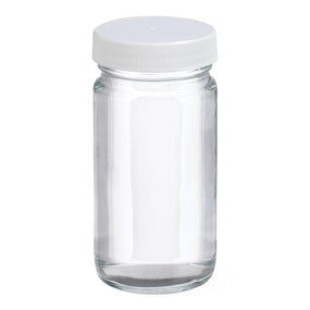 Dwk Life Sciences Clear AC Medium Round Glass Sample Bottle with Screw Cap W216997 - 24.0 Each