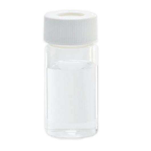 Dwk Life Sciences LAB FILE Environmental Analysis Clear Vial with Open-Top White Polypropylene PTFE-Faced Silicone-Lined Cap, 20 mL - WTSW224609