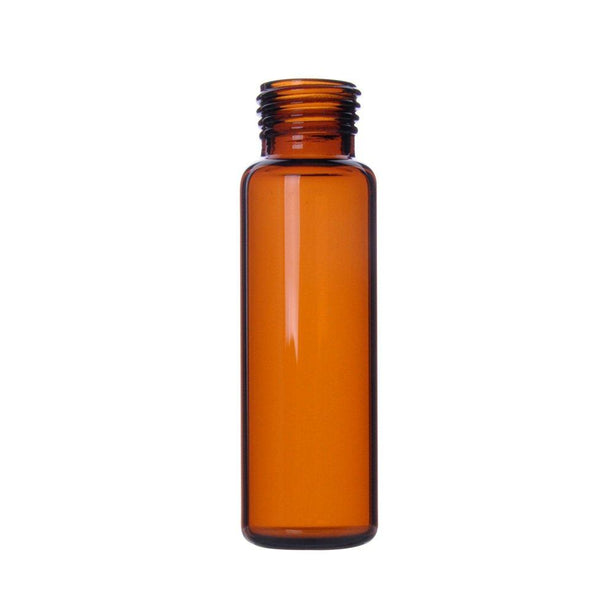 Dwk Life Sciences Wheaton Glass Headspace Vial with Screw-Thread Finish, Amber, 18 mm, 20 mL - WTSW225287