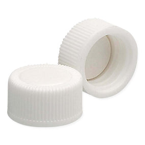 Dwk Life Sciences Wheaton White Polypropylene Screw Caps with Silicone Liners W240831 - 1000.0 Each