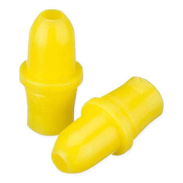 Dwk Life Sciences Wheaton 8mm LDPE Extended Control Dropper Tip, 8 mm, Yellow - WTSW242408A