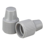 Dwk Life Sciences Wheaton 20 mm LDPE Control Dropper Tip Polypropylene Dropper-Tip Cap, Size 8-425, Gray - WTSW242505A