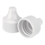 DWK Wheaton PP Dropper Tip W242530-A Polypropylene Dropper-Tip Cap, Size 20-410, White - MDL-WTSW242530A - 1 Each