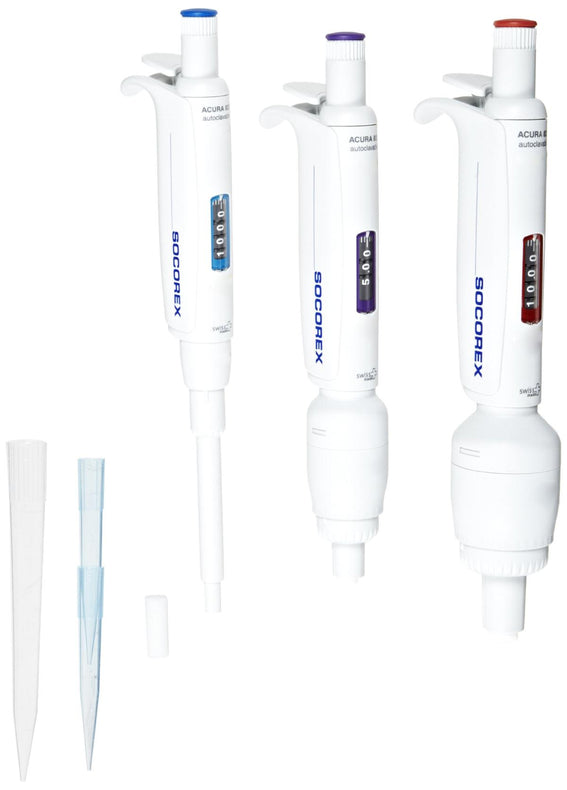 Dwk Life Sciences Wheaton Trio Pack Micropipettes W810327 - 3.0 Each - MDL-WTSW810327