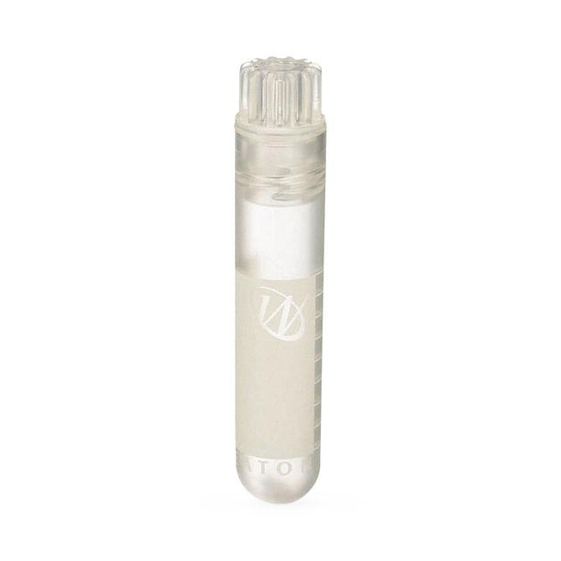 DWK Wheaton NAT CryoElite Sterile Polypropylene Cryogenic Vial, Natural Color Internal Screw Cap, Writing Patch, 3 mL Capacity - W985912 - 500 Each