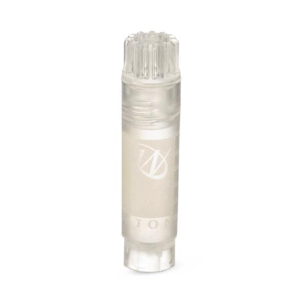 DWK Wheaton NAT CryoElite Sterile Polypropylene Cryogenic Vial, Natural Color Internal Screw Cap, Writing Patch, 2 mL Capacity - W985922 - 500 Each