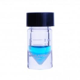 DWK with Open-Top Screw W986298NG Wheaton NextGen V Vial, Conical Interior, Open Top Cap, Clear, Graduated, 2 mL - MDL-WTSW986298NG - 250 Each