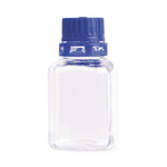 DWK Wheaton Square PETG Sterile Media Bottle with Tamper-Evident Cap, 60 mL - WPBGC0060S - 24 Each
