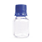 DWK Wheaton Square PETG Sterile Media Bottle with Tamper-Evident Cap, 125 mL - WPBGC0125S - 24 Each