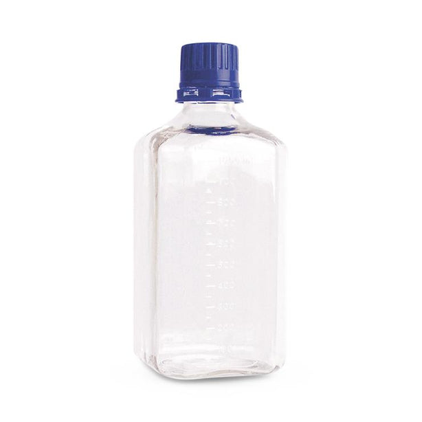 Dwk Life Sciences Wheaton Square PETG Sterile Media Bottle with Tamper-Evident Cap, 1,000 mL - WTSWPBGC1000S